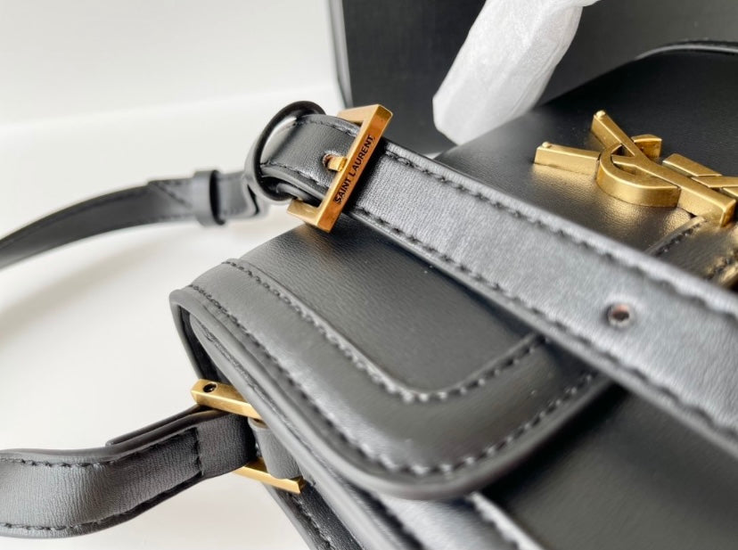 YSL Black leather Handbag